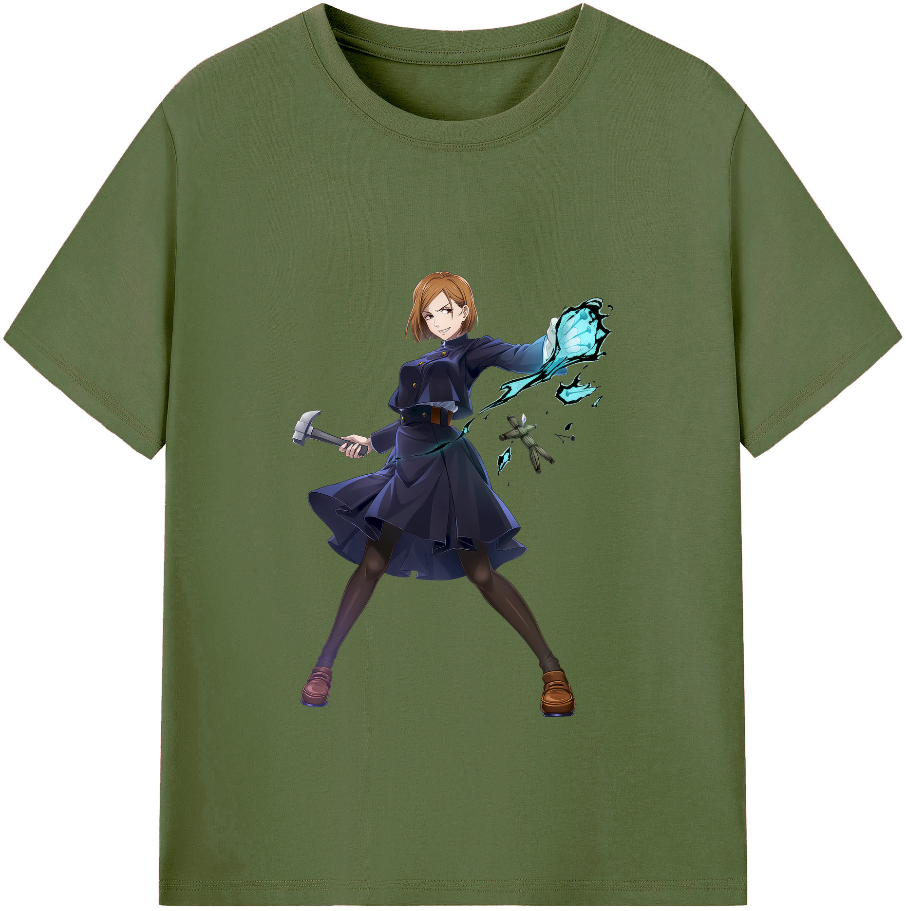 （画像用） 呪術廻戦 Jujutsu Kaisen 綿100％半袖Tシャツ（フロントプリント）